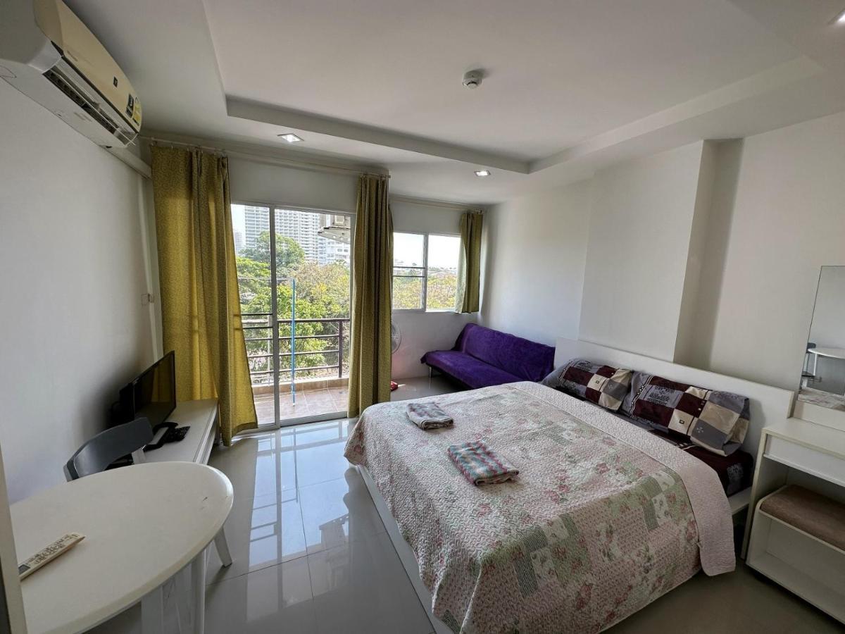 Beach 7 Condo Studio 012 Jomtien Beach Exteriör bild