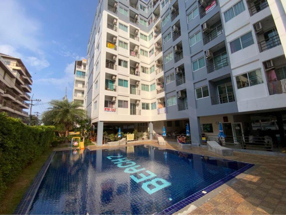 Beach 7 Condo Studio 012 Jomtien Beach Exteriör bild